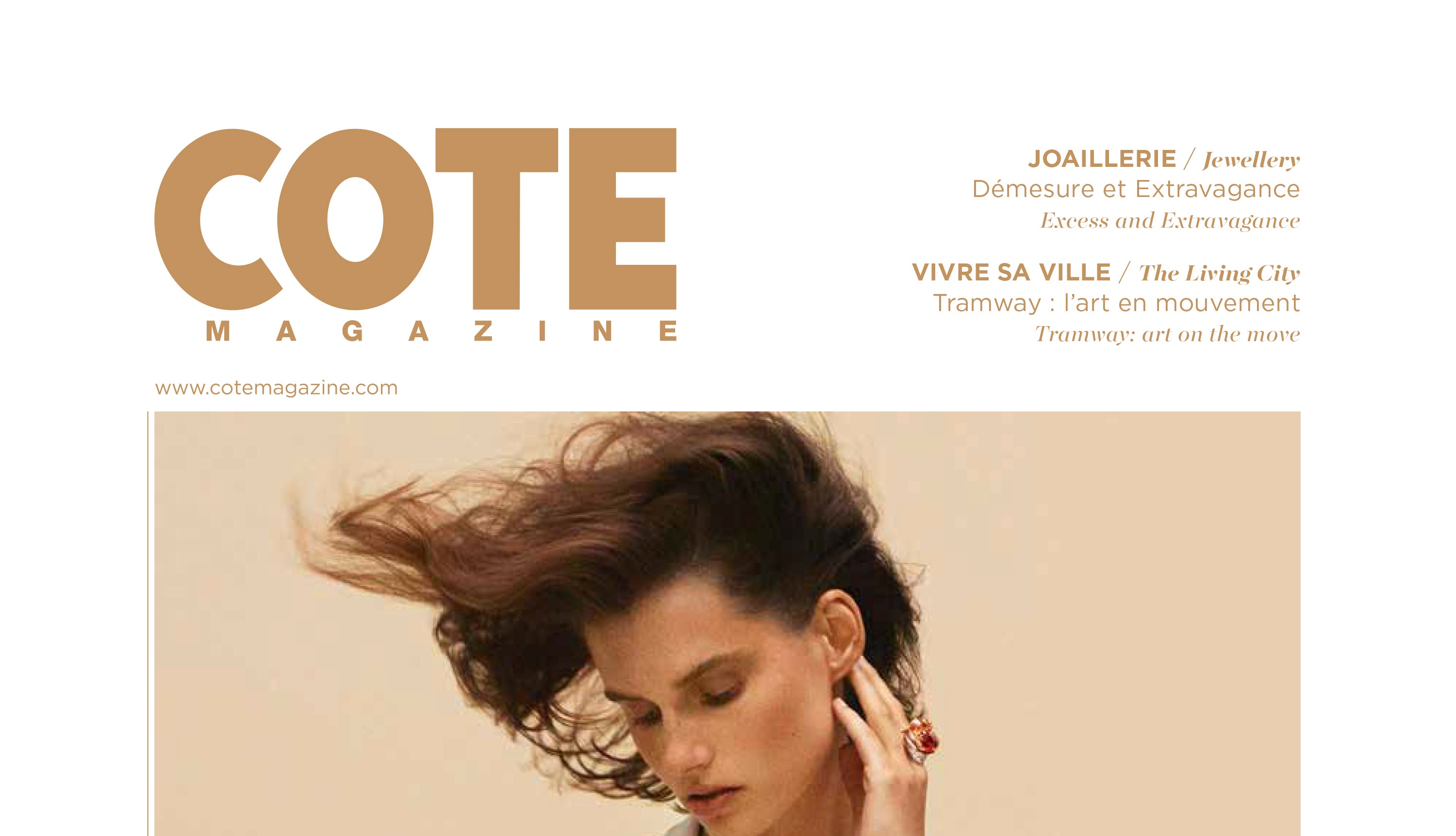 COTE MAGAZINE: Jewellery in motion