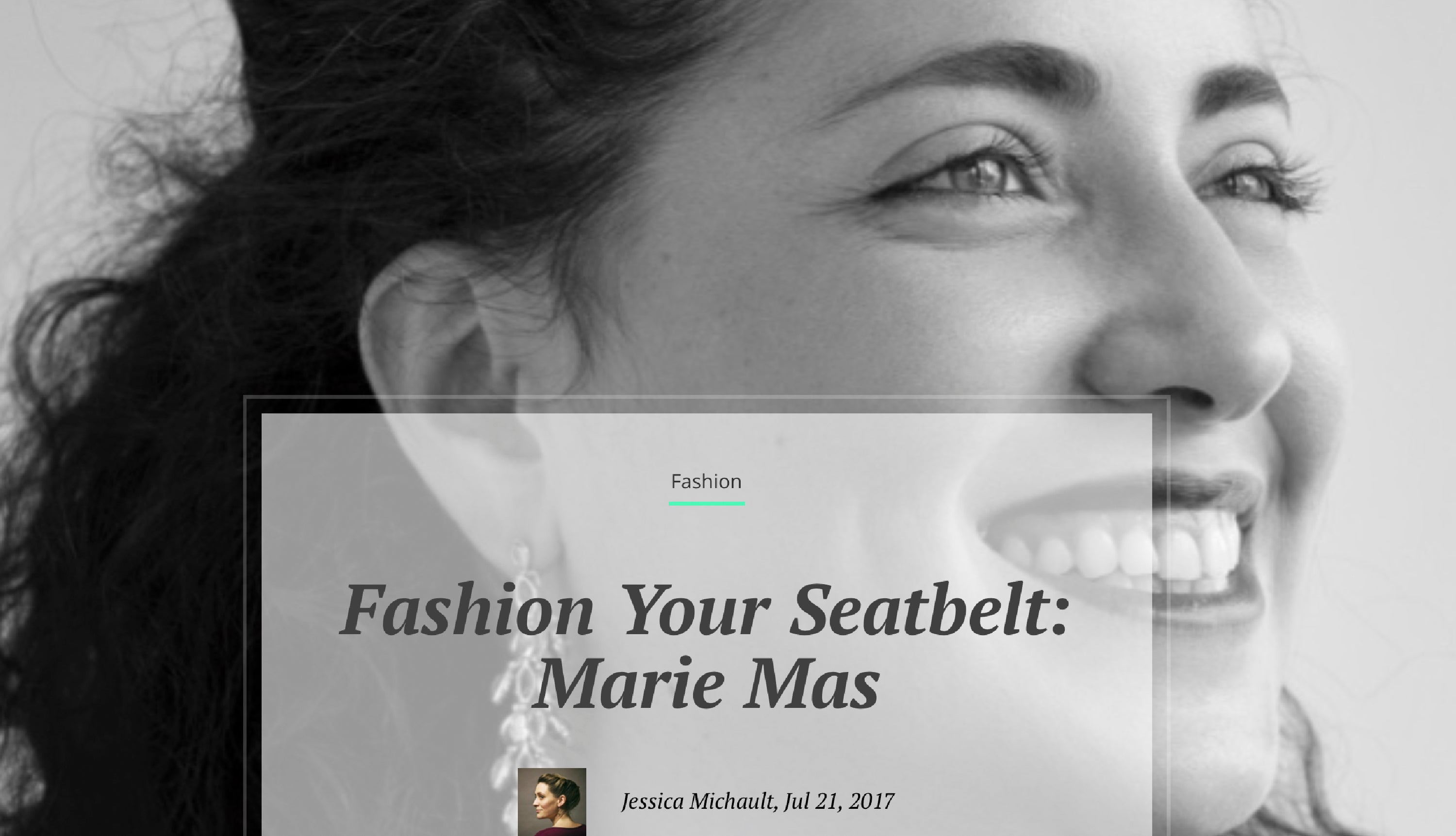 GPS RADAR: Fashion your seatbelt