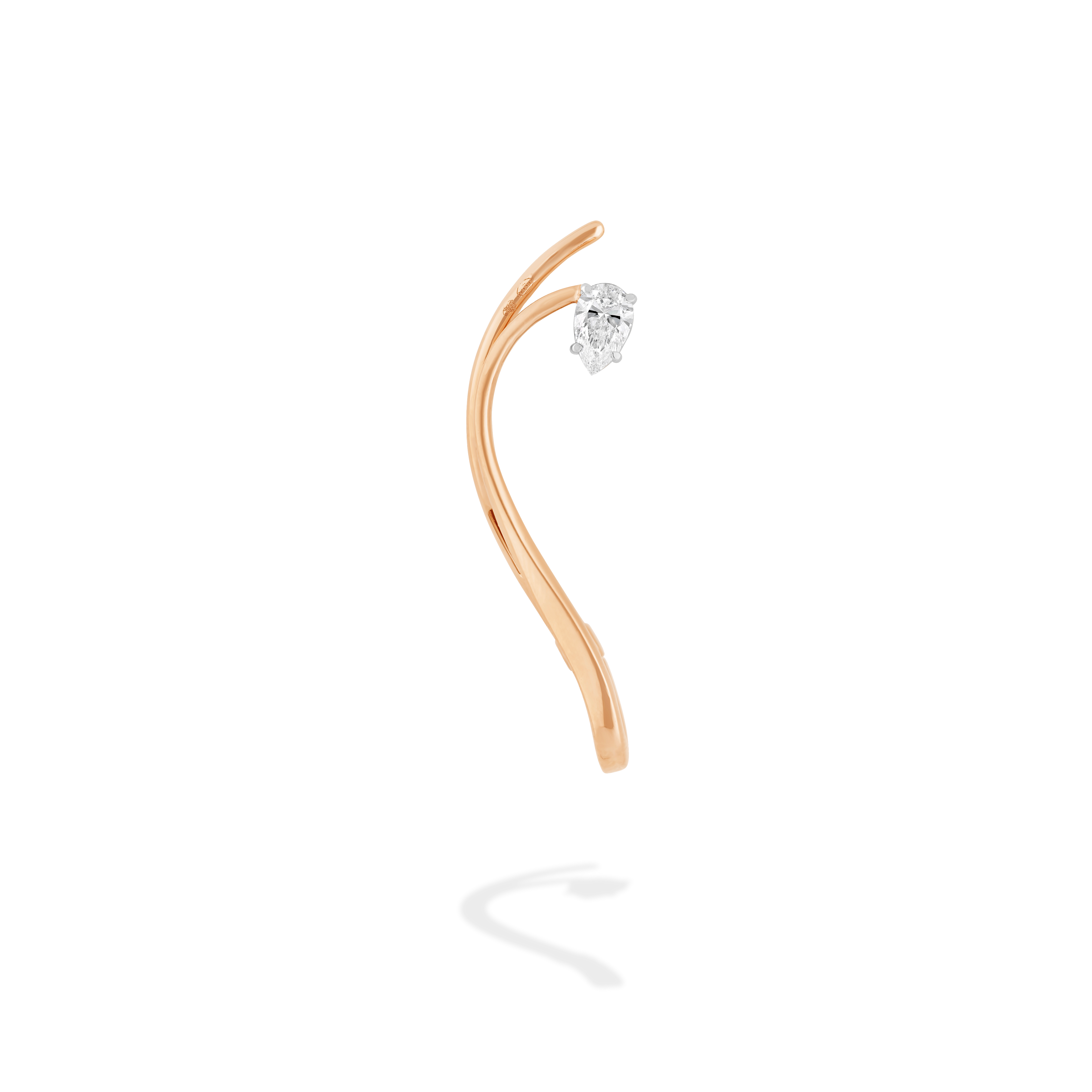 Astral ear jewel in 18k gold with diamonds - Fine jewelry by MARIE MAS