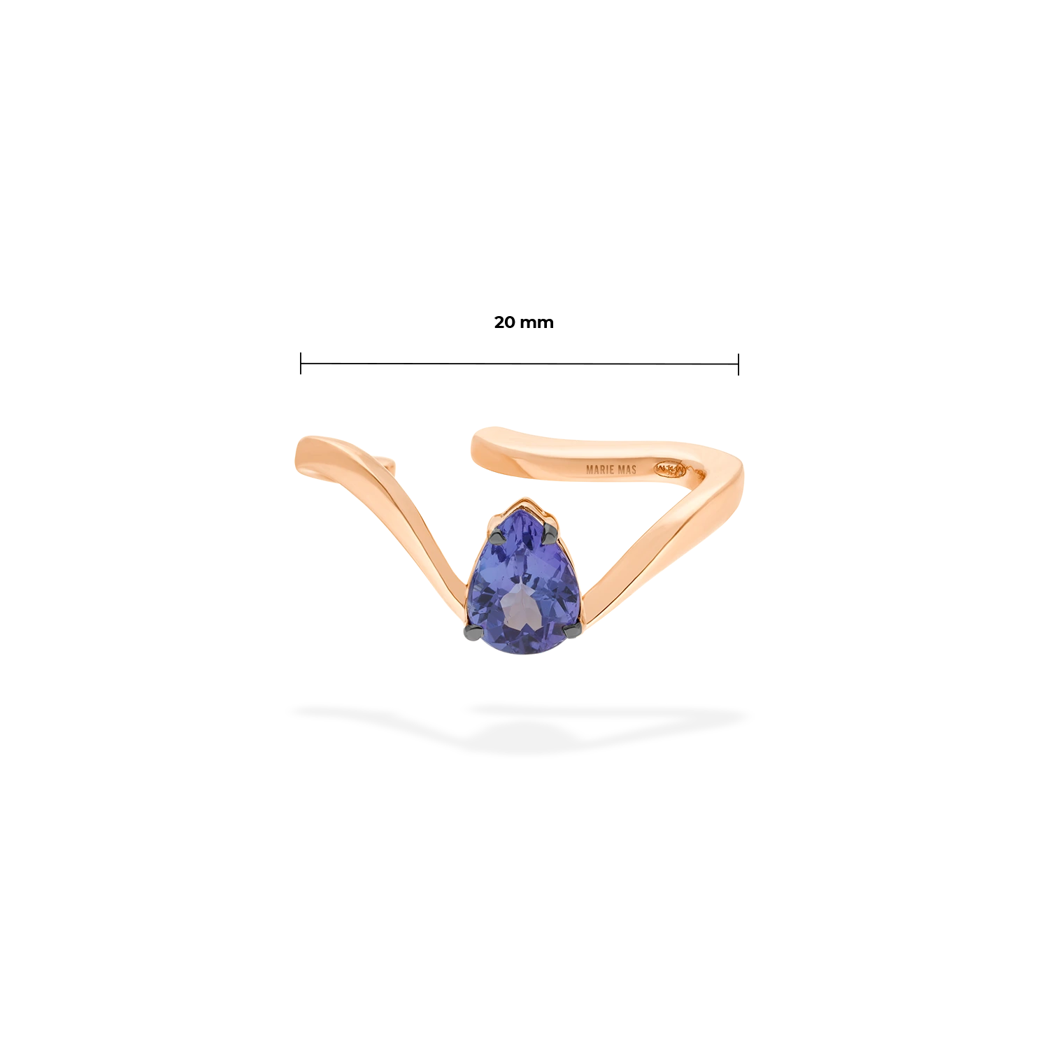 Comet Ear Jewel | Tanzanite