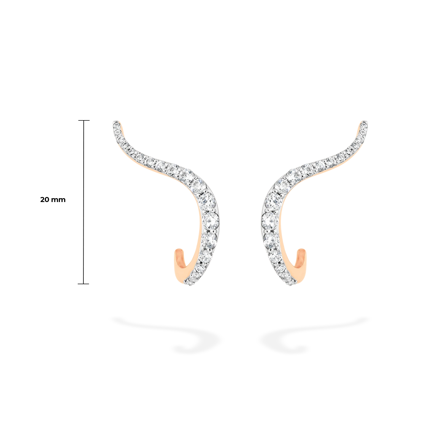 Pair of Halo Earrings | Diamonds