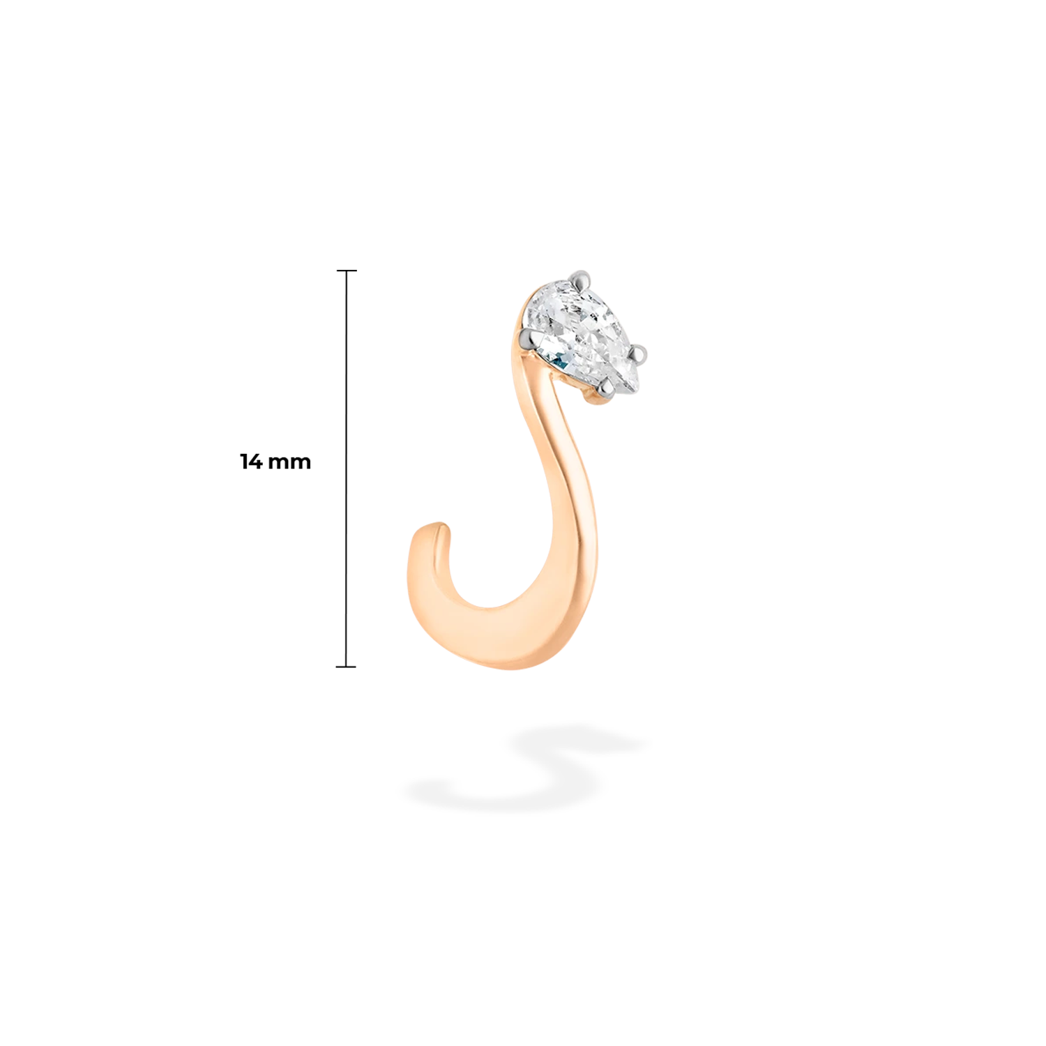 Single Nova Earring | Diamond