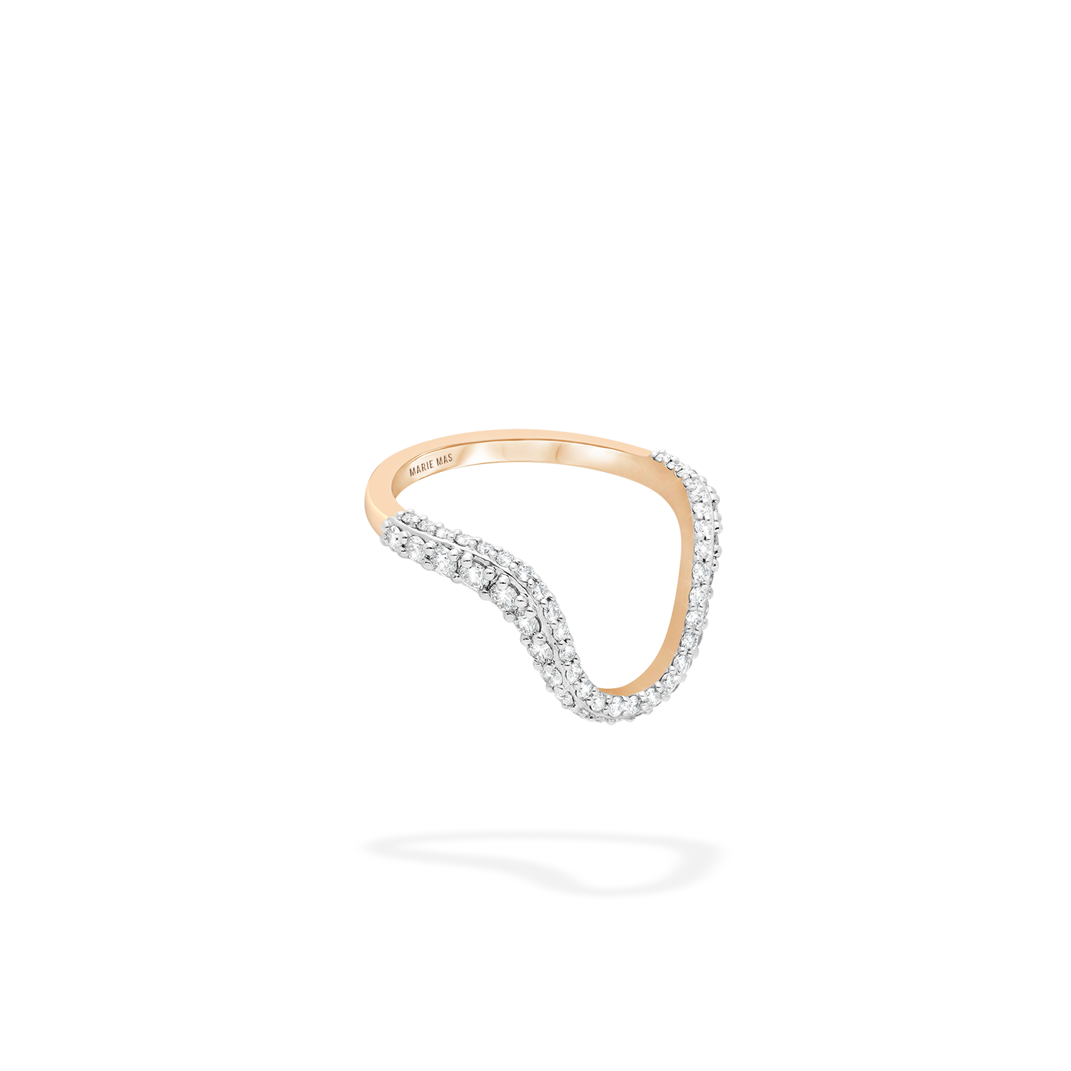 Aura Ring | Full pavé Diamonds