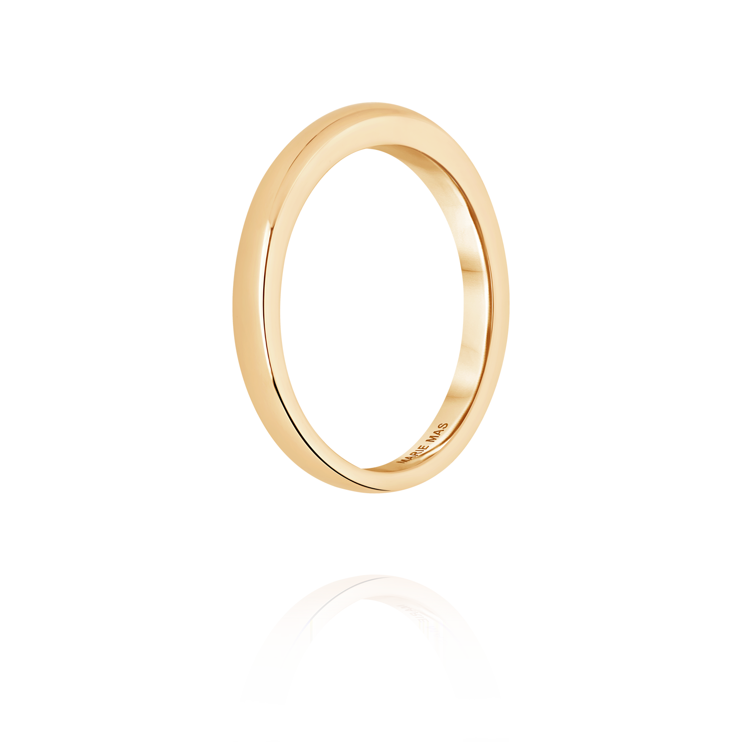 Dome I ring | Yellow Gold