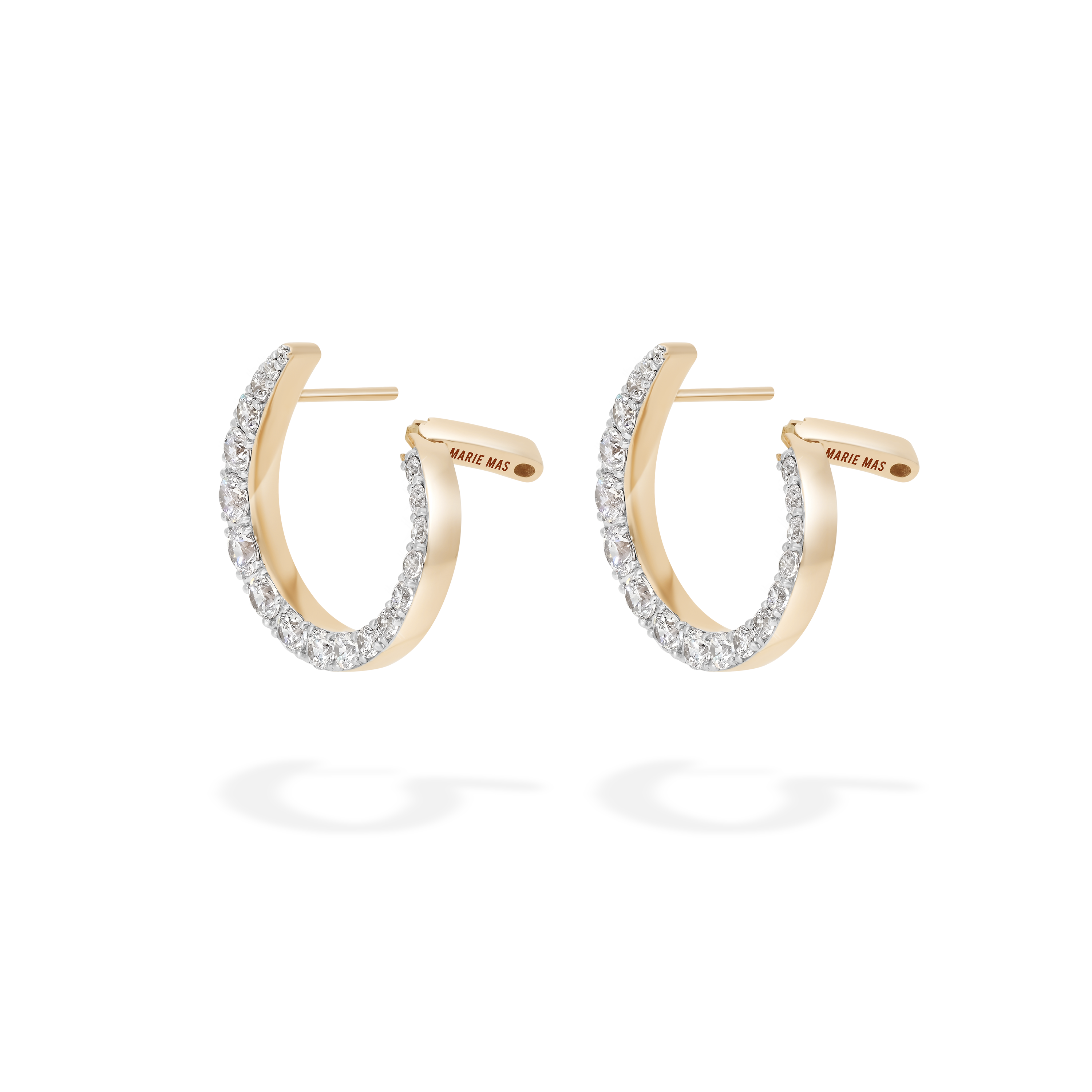 Grand Radiant Hoop Earrings