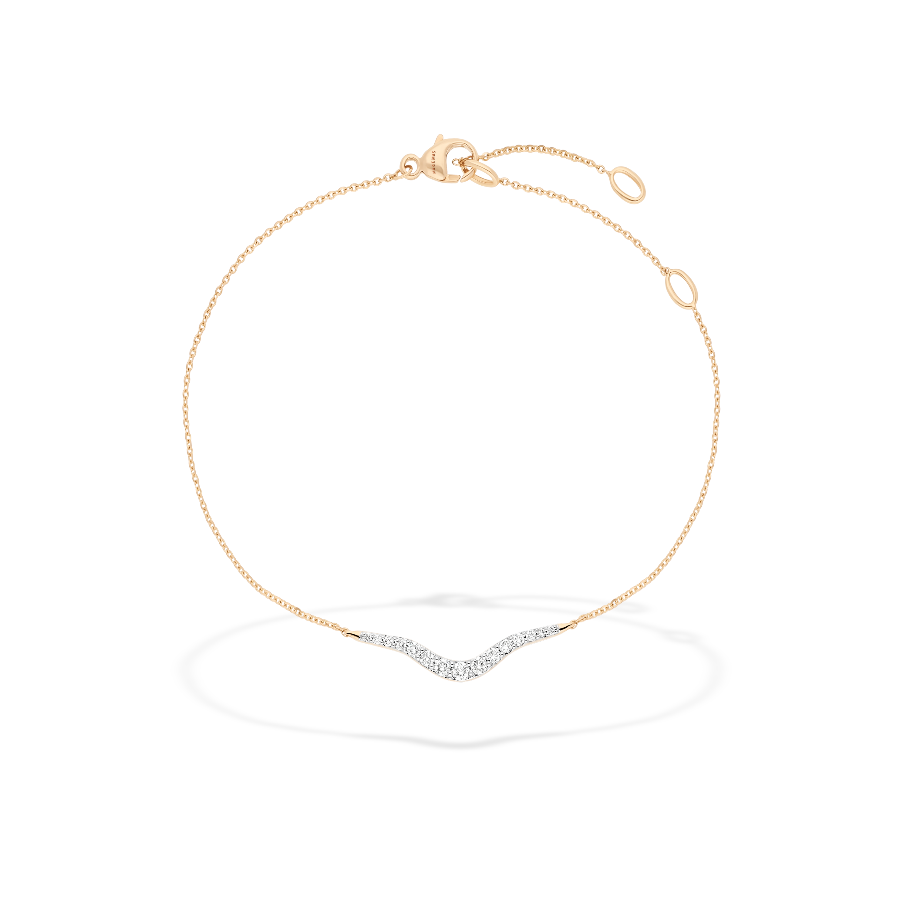 Petit Radiant Chain Bracelet | Diamonds