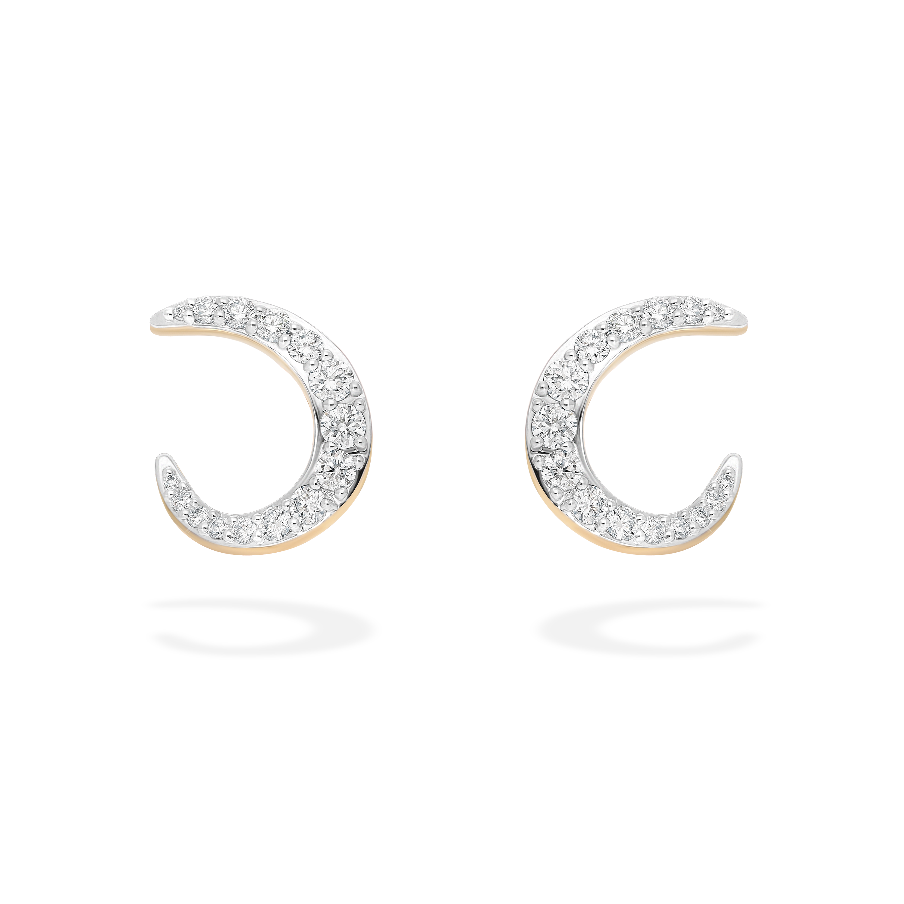 Radiant Hoop Earrings | Diamonds