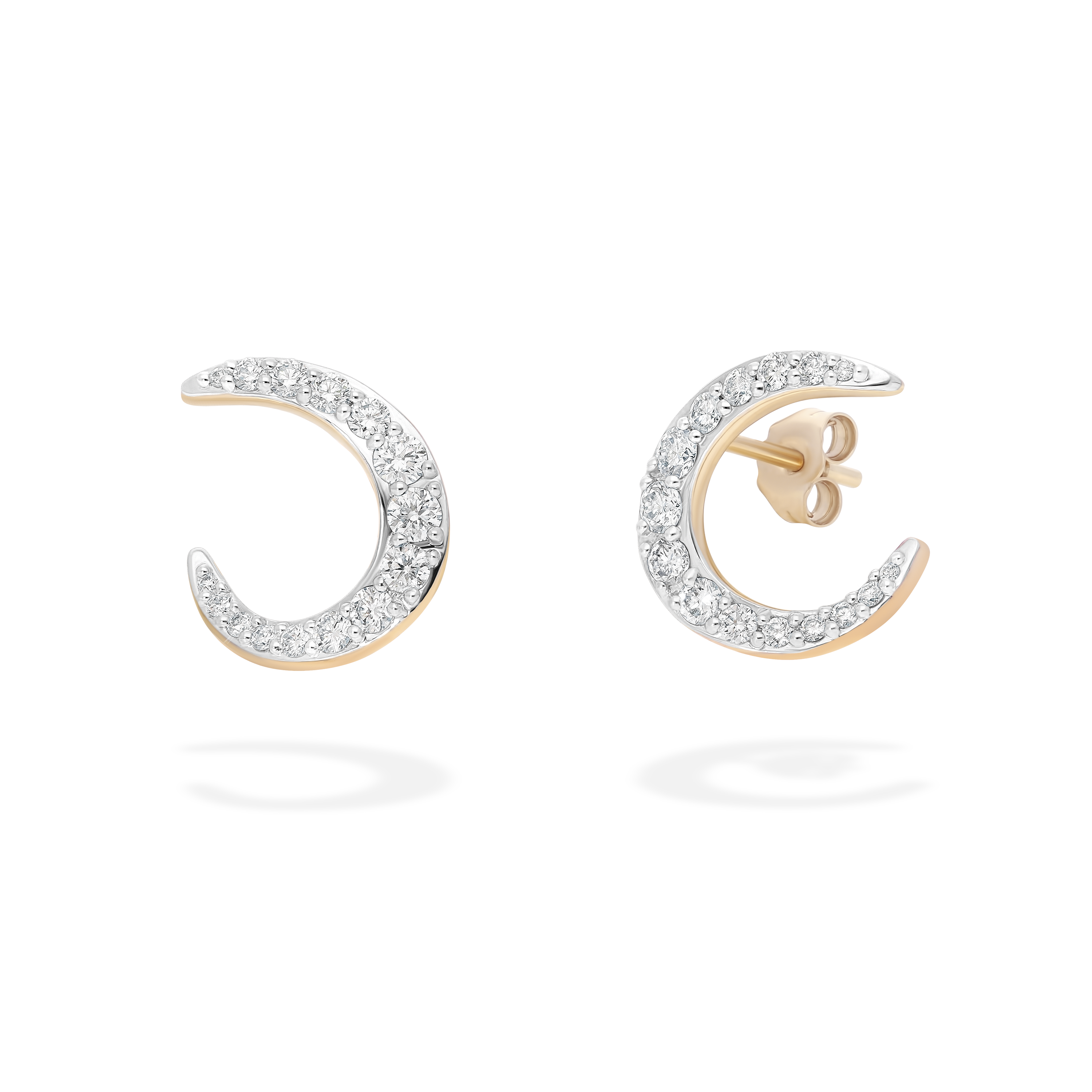 Radiant Hoop Earrings | Diamonds