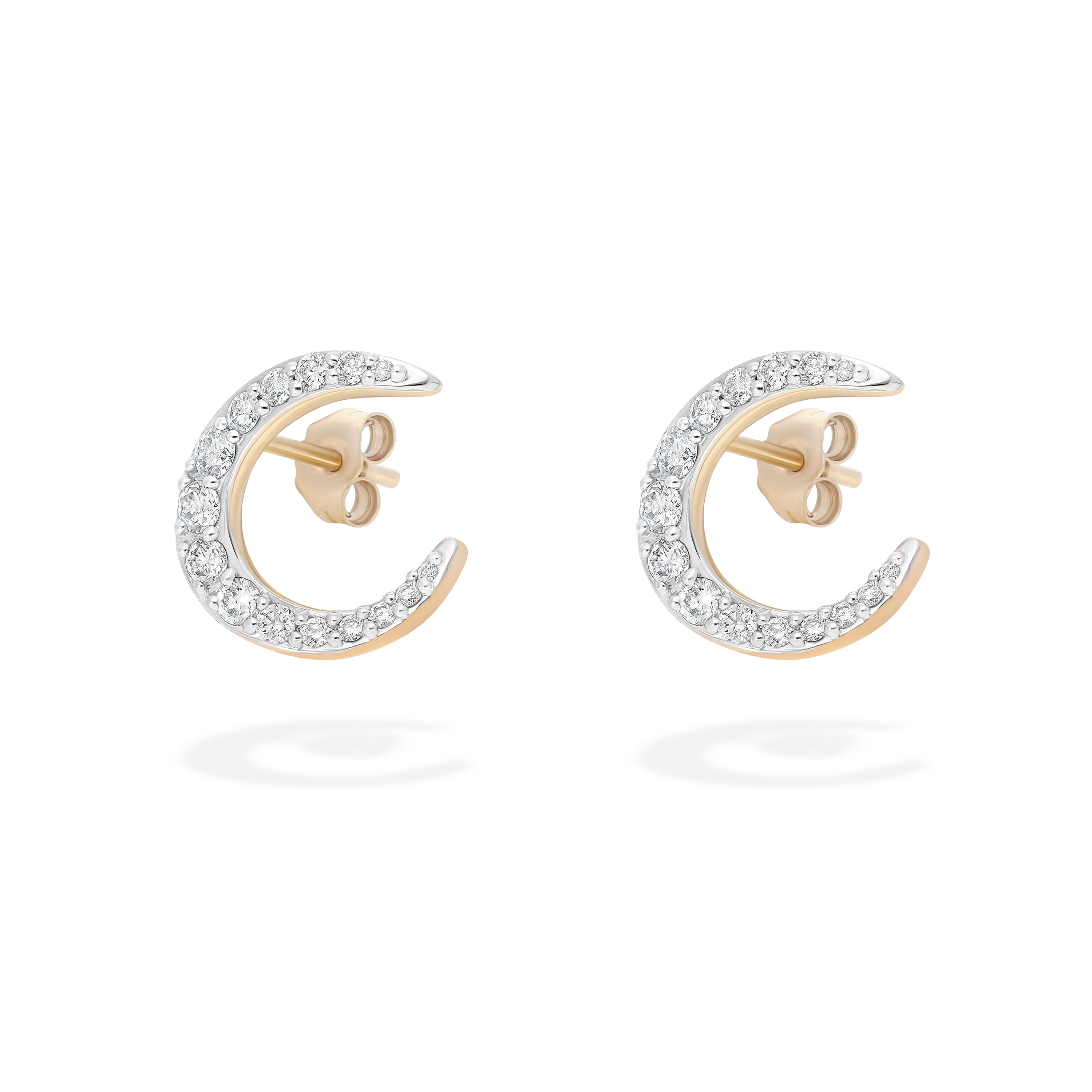 Radiant Hoop Earrings | Diamonds