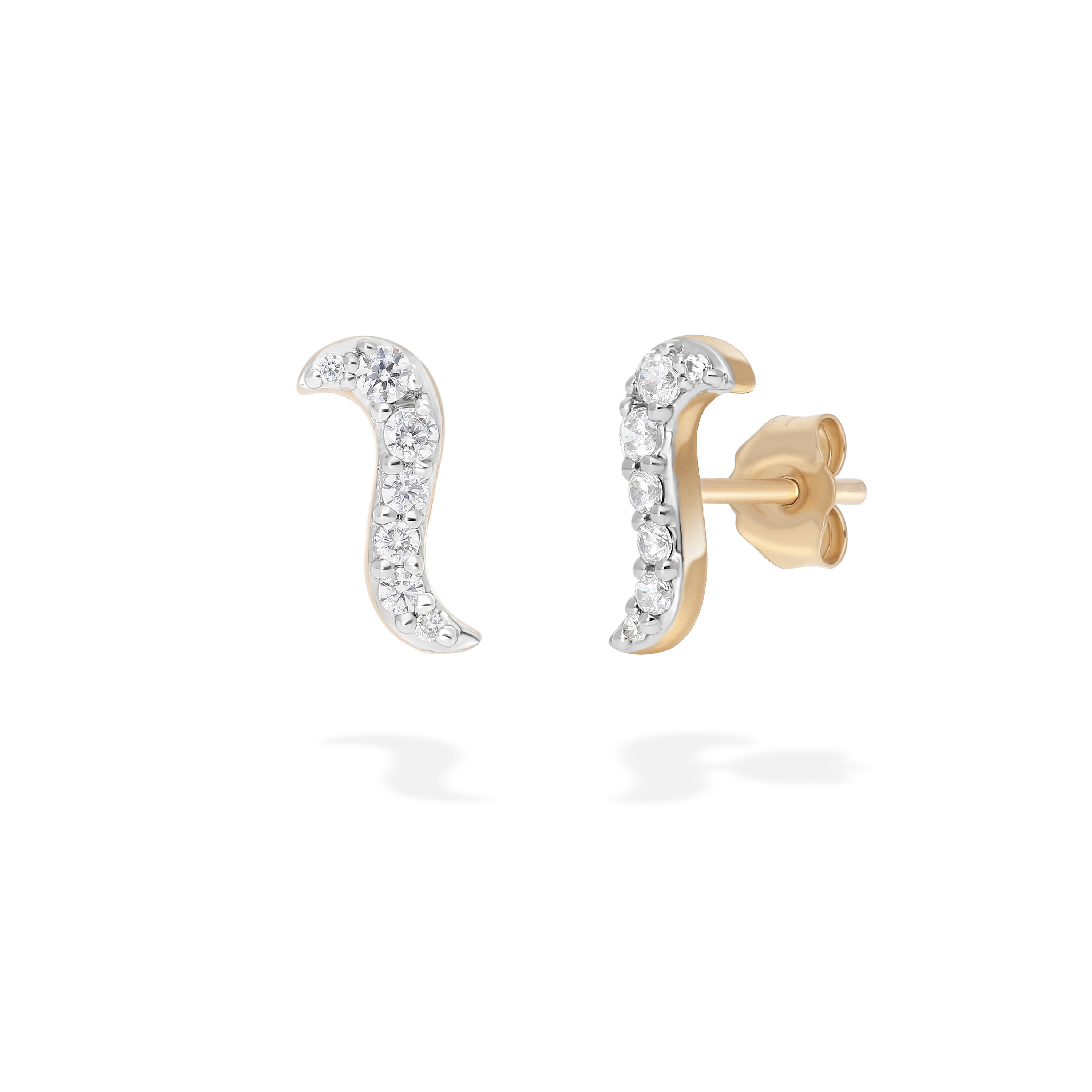 Radiant Studs Earrings | Diamonds