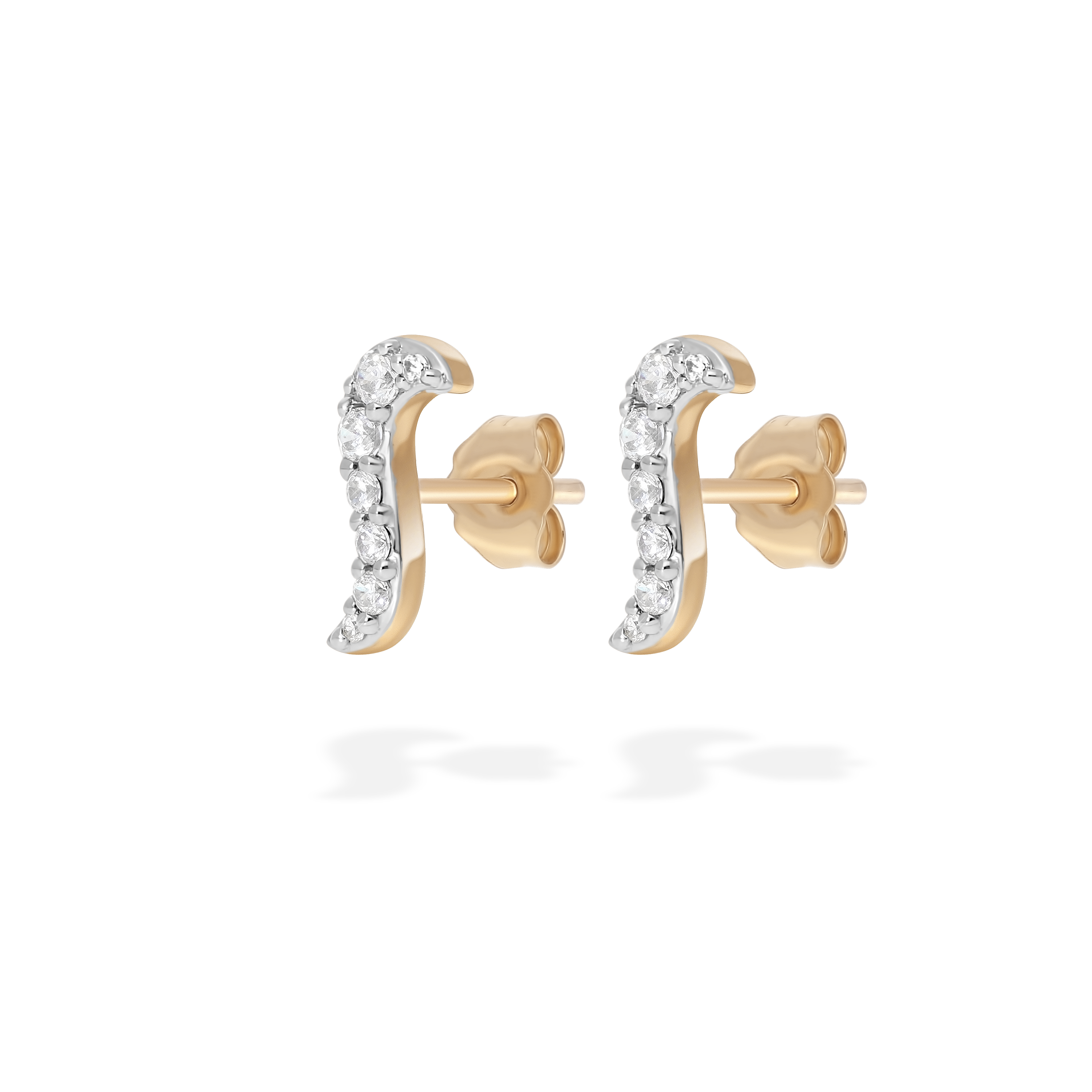 Radiant Studs Earrings | Diamonds