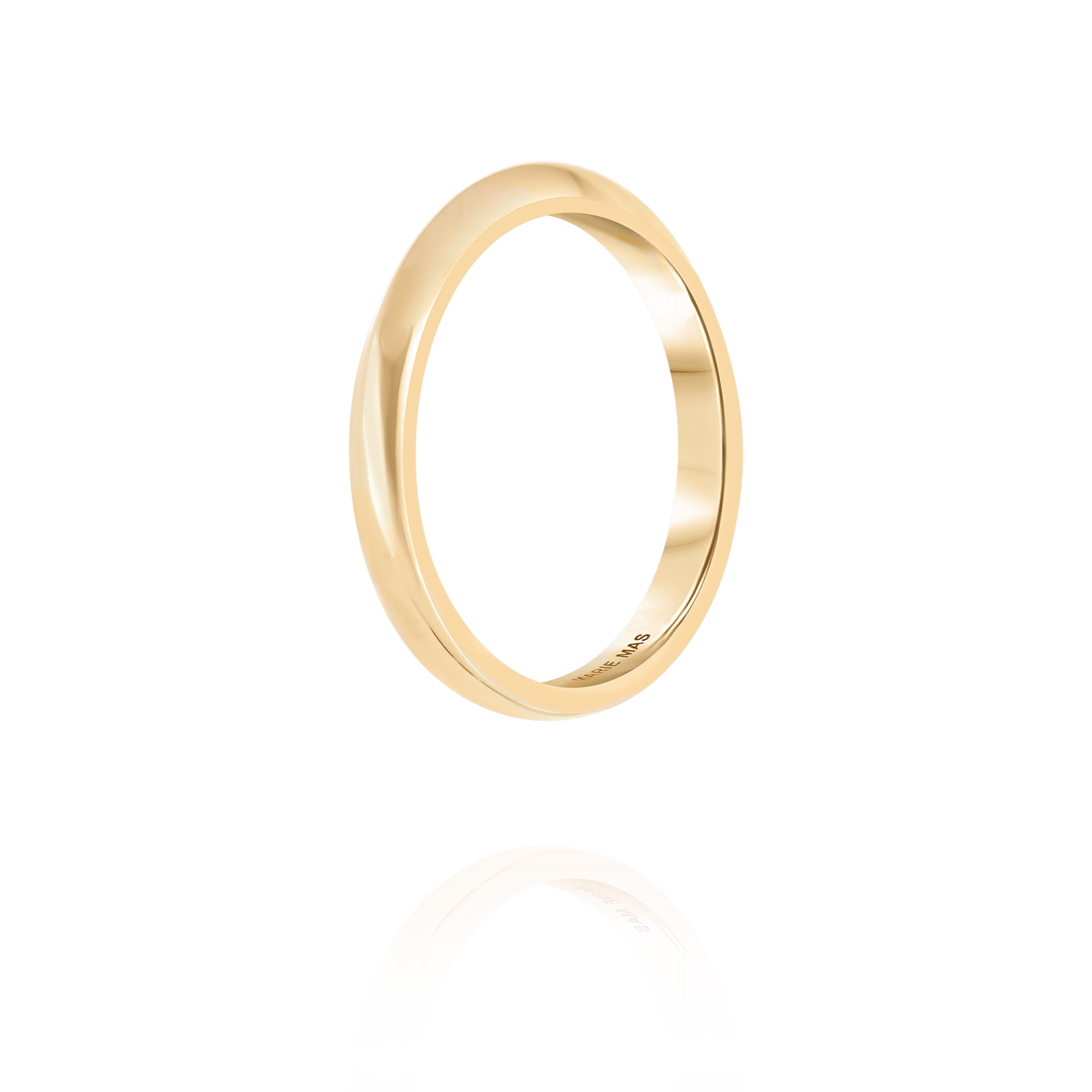 Sharp I ring | Yellow Gold