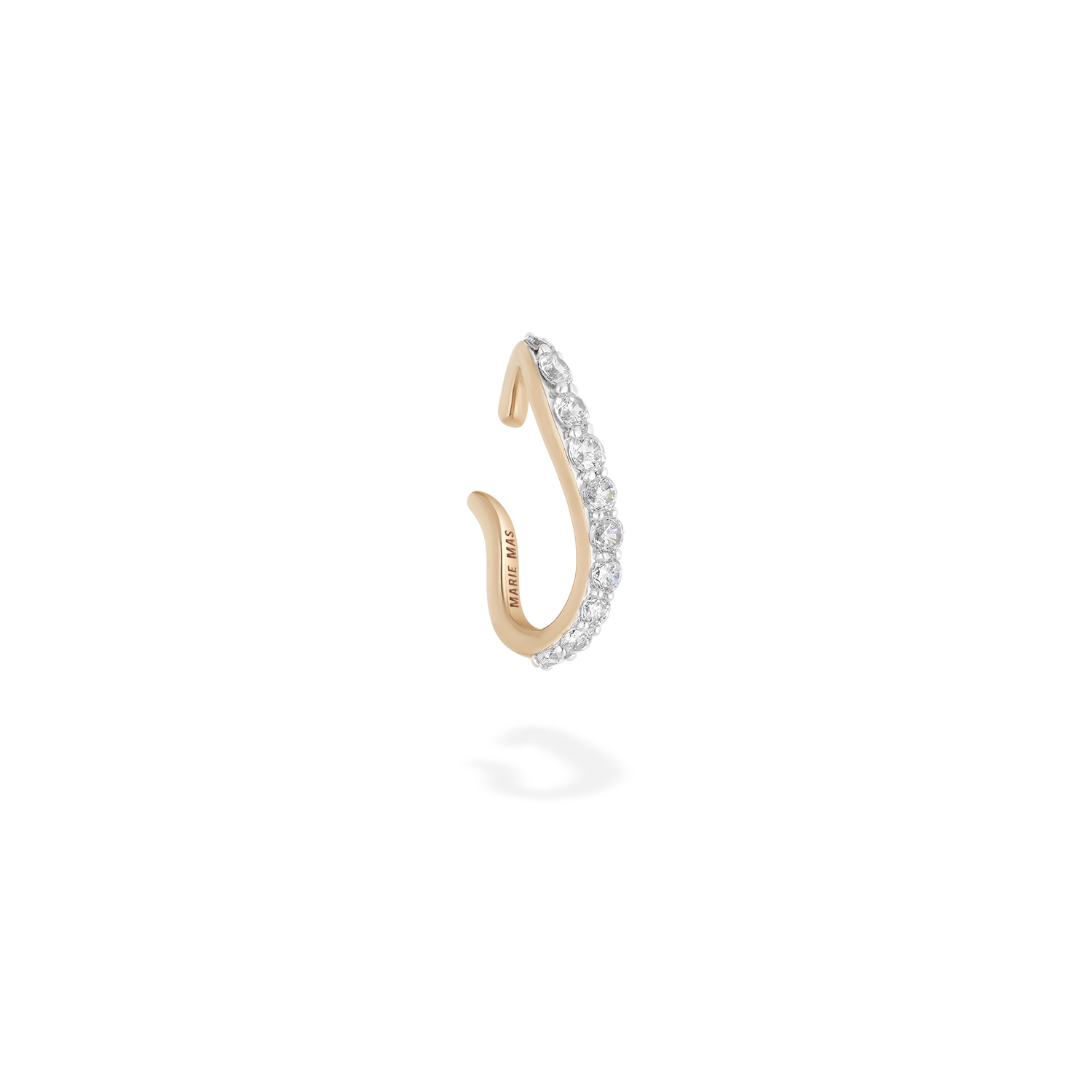 Single Aura Ear Jewel | Diamonds
