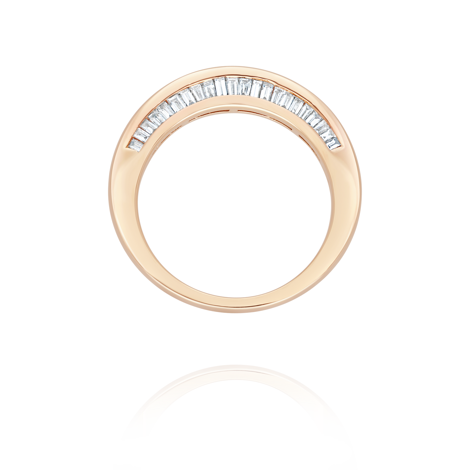 Starlight sharp I ring | Rose Gold