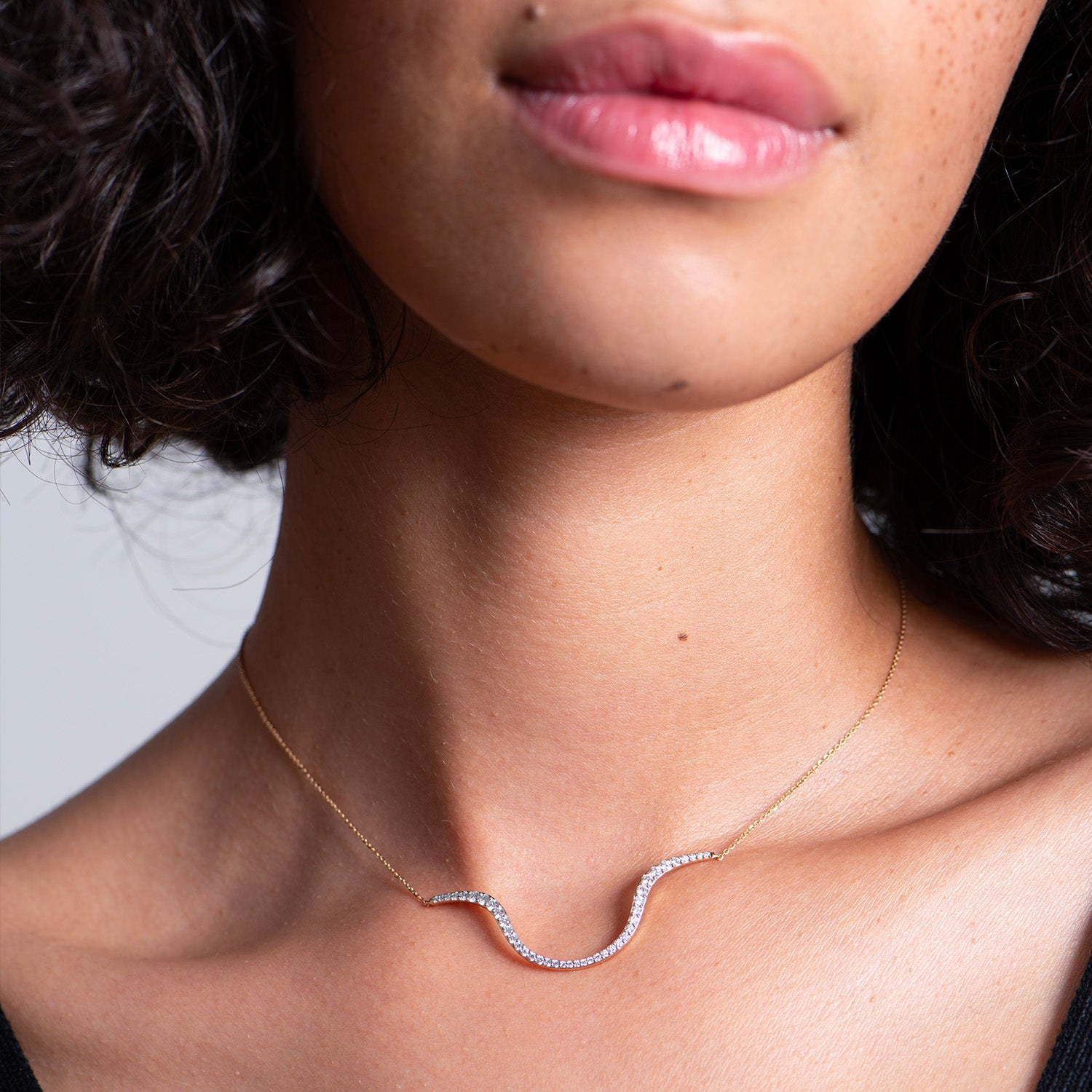 Radiant Chain Necklace | Diamonds