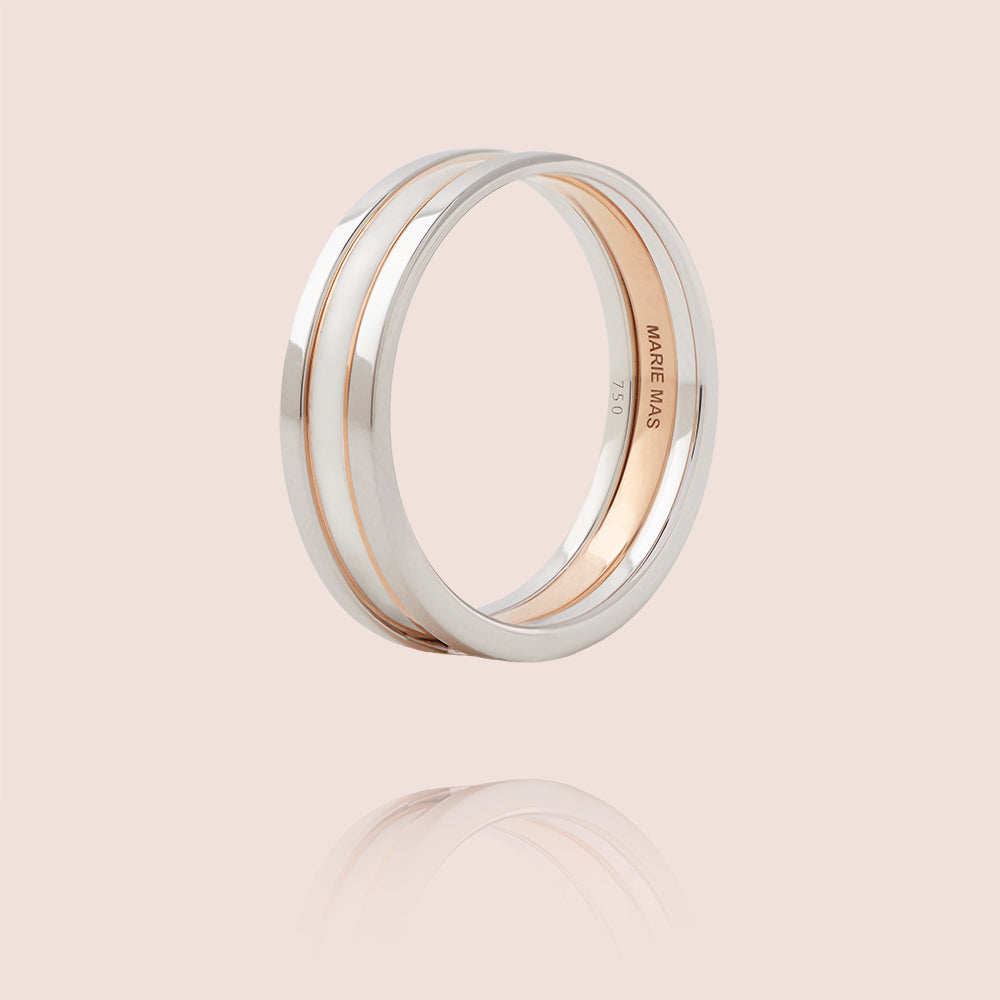 We Ring | White Gold White Lacquer
