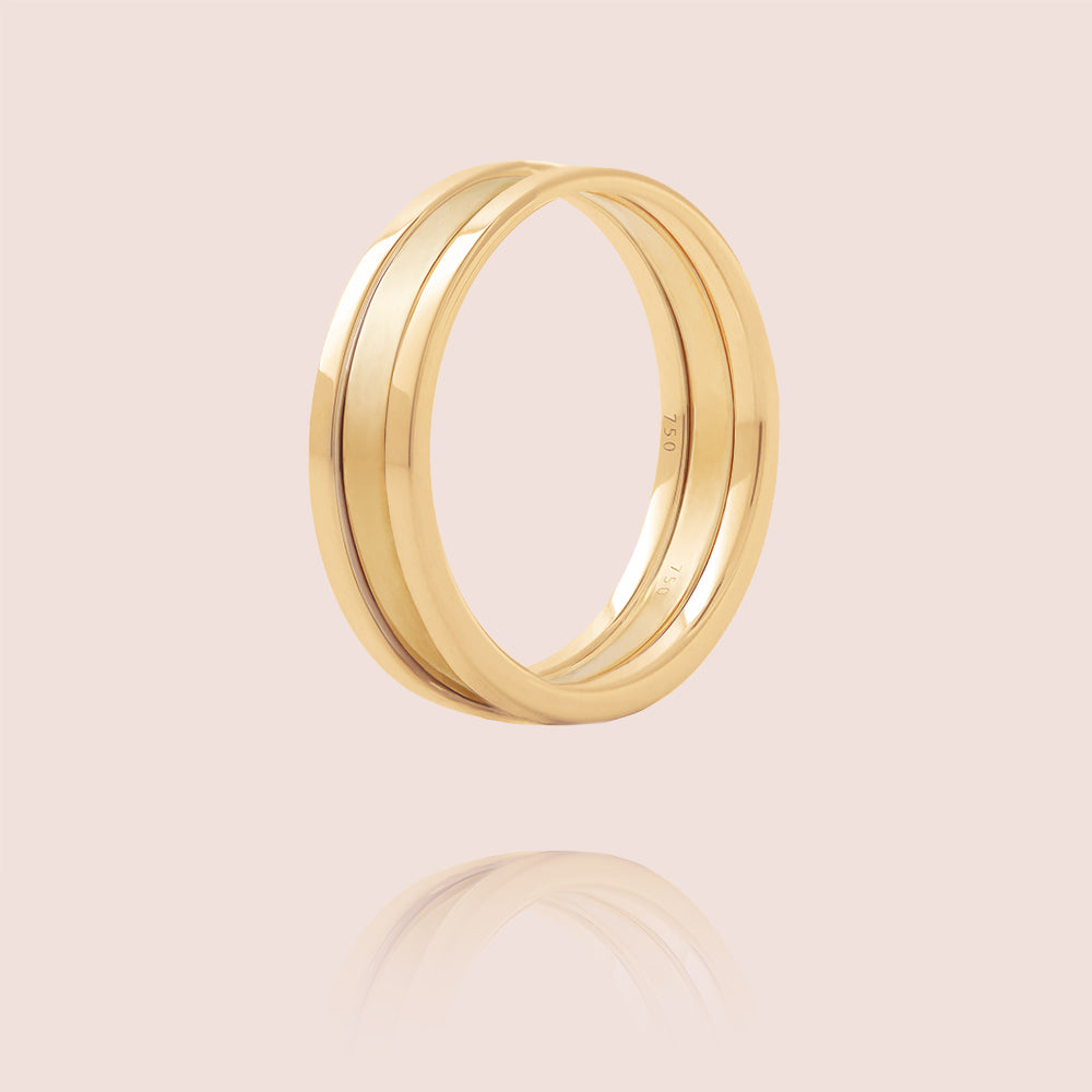 We Ring | Yellow Gold Matt