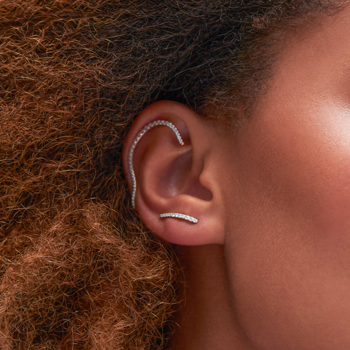 Ocean Tide Earring | Diamonds