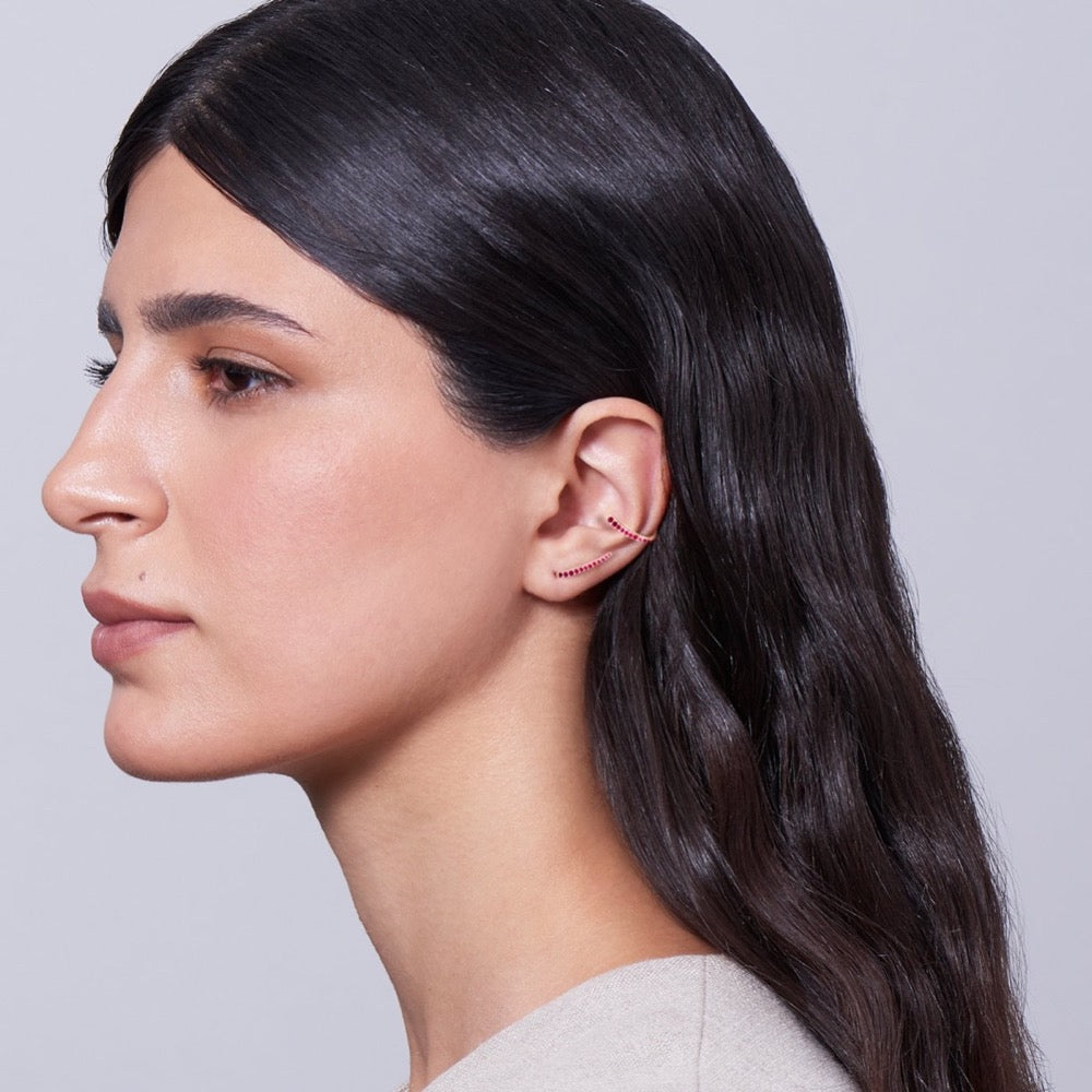 Ocean Tide Earring | Rubies