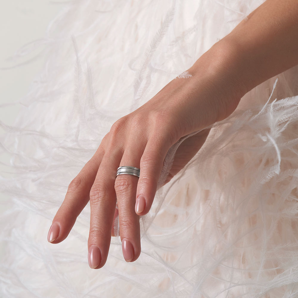 We Ring | White Gold Matt