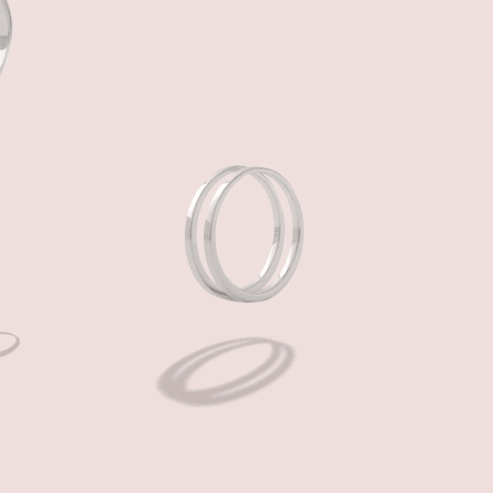 We Ring | Or Blanc