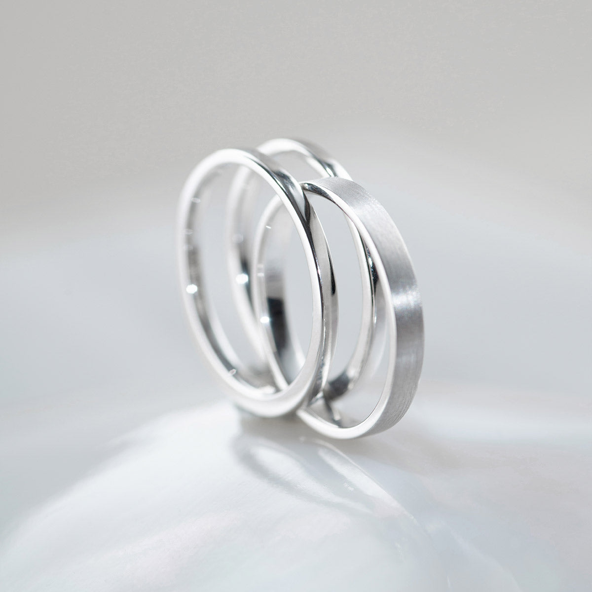 We Ring | White Gold Matt