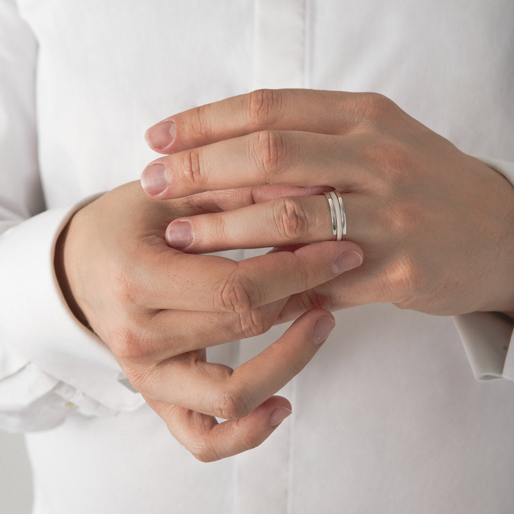 We Ring | White Gold White Lacquer