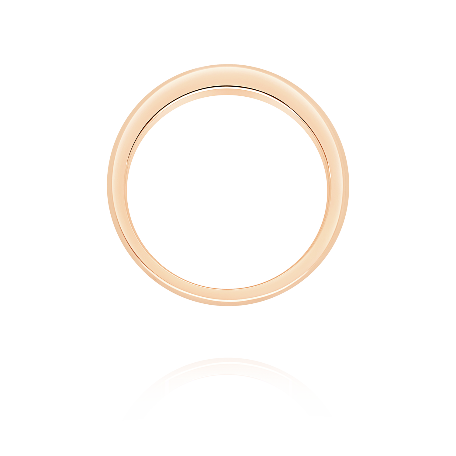 Dome I ring | Rose Gold