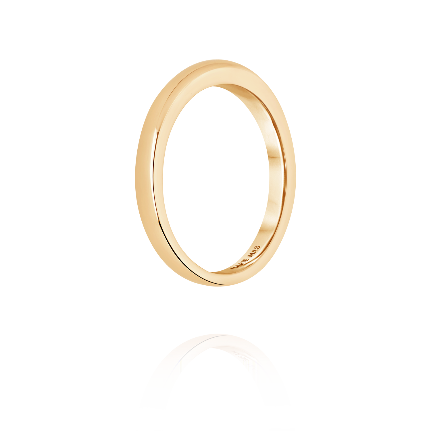 Dome I ring | Yellow Gold