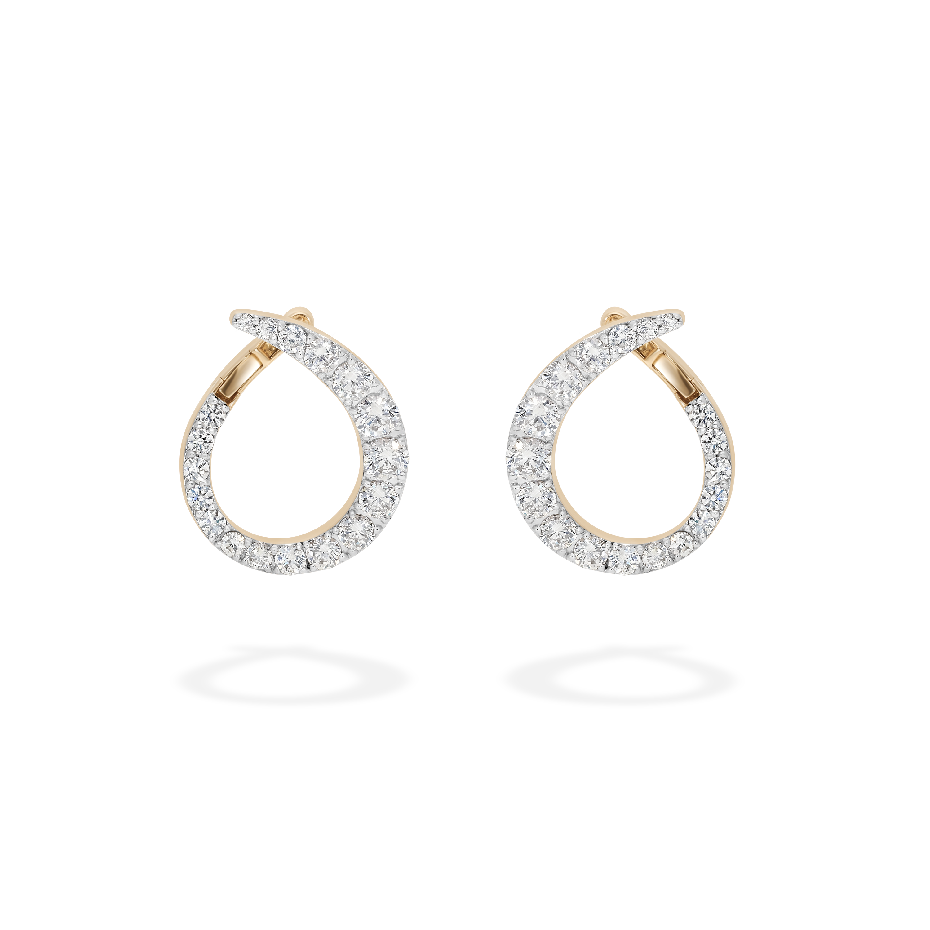 Grand Radiant Hoop Earrings