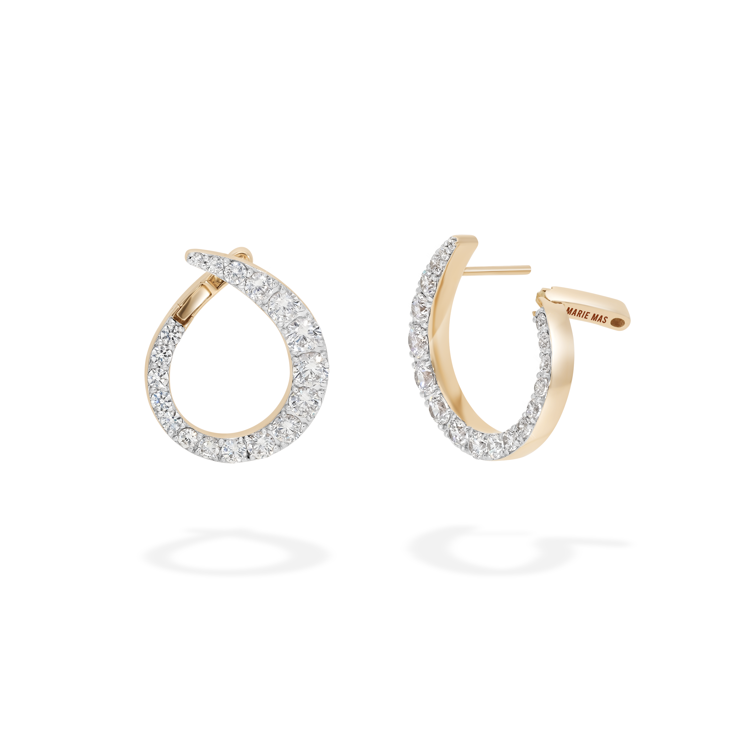 Grand Radiant Hoop Earrings