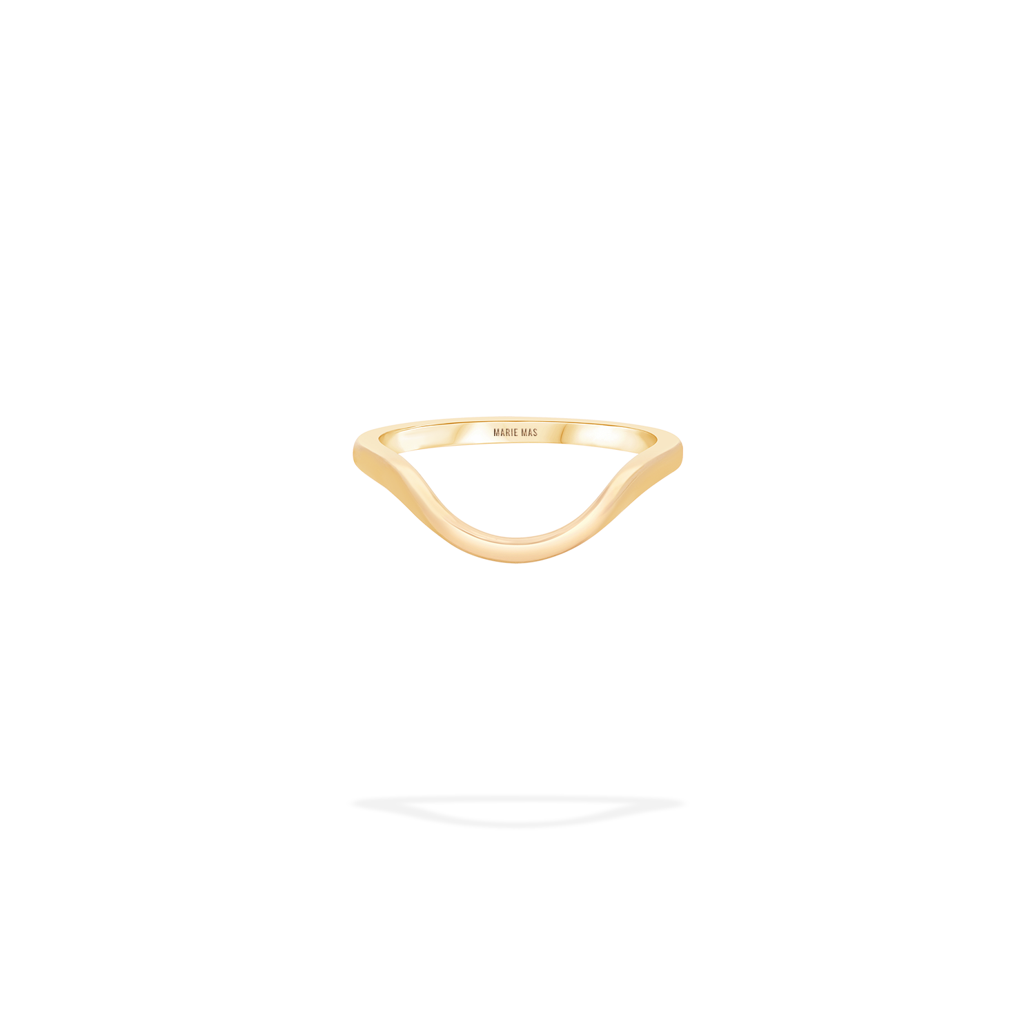 Halo Ring | Yellow gold