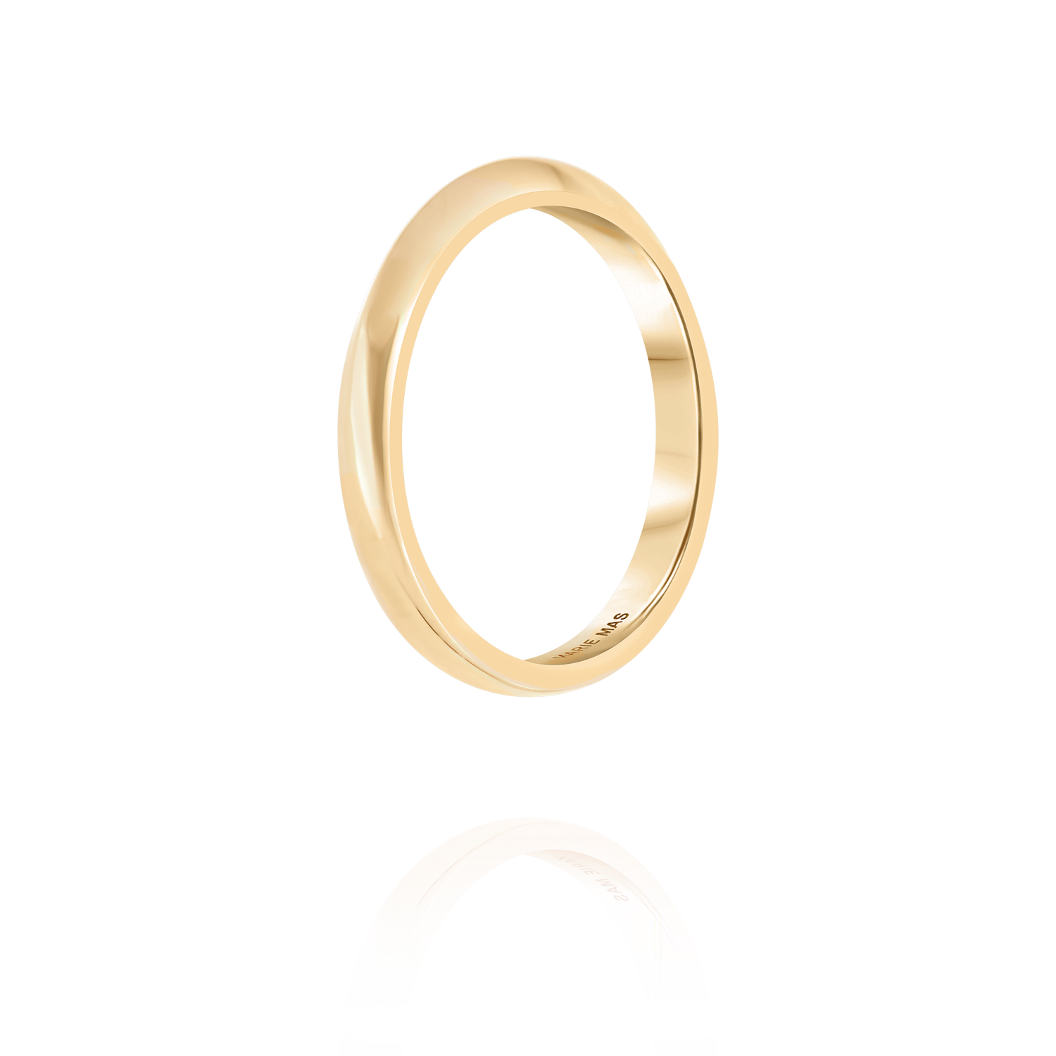 Sharp I ring | Yellow Gold