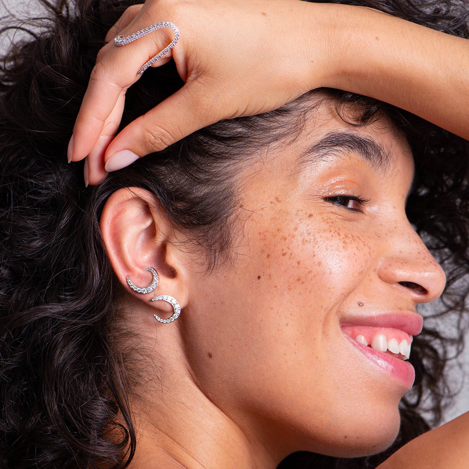 Radiant Hoop Earrings