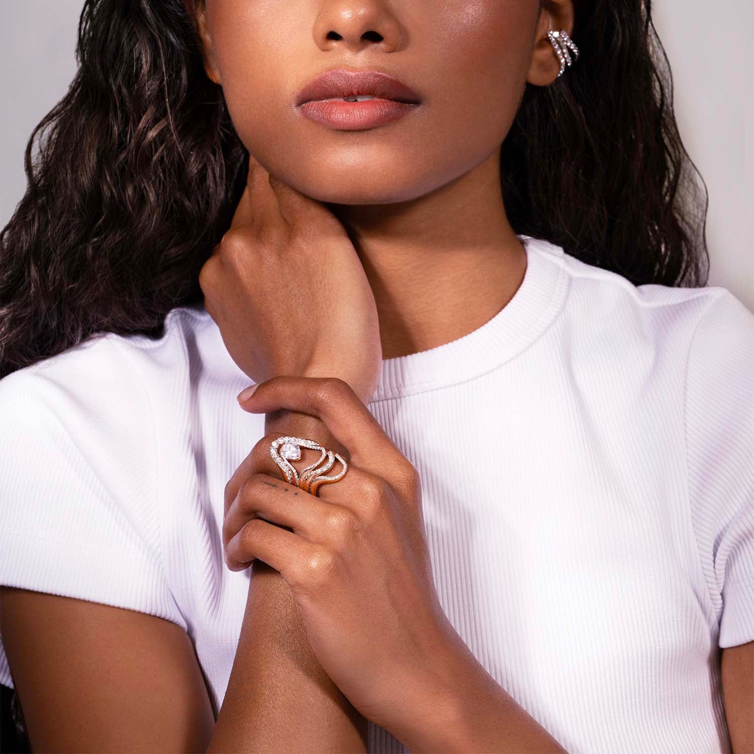 Sunita's ring stack