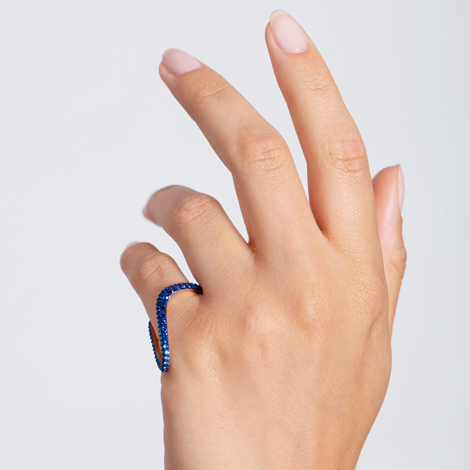 Radiant Ring | Emeralds and Sapphires