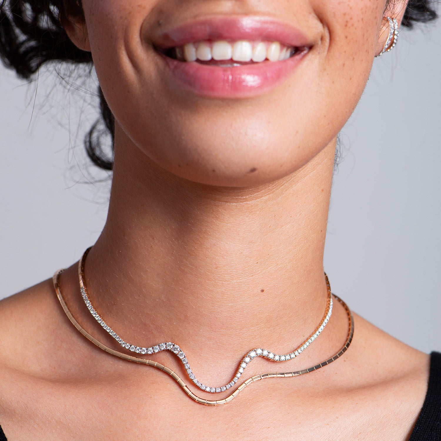 Radiant Choker | Half diamond