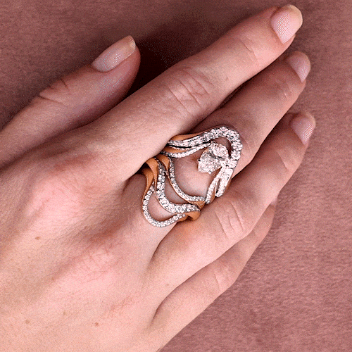 Sunita's ring stack