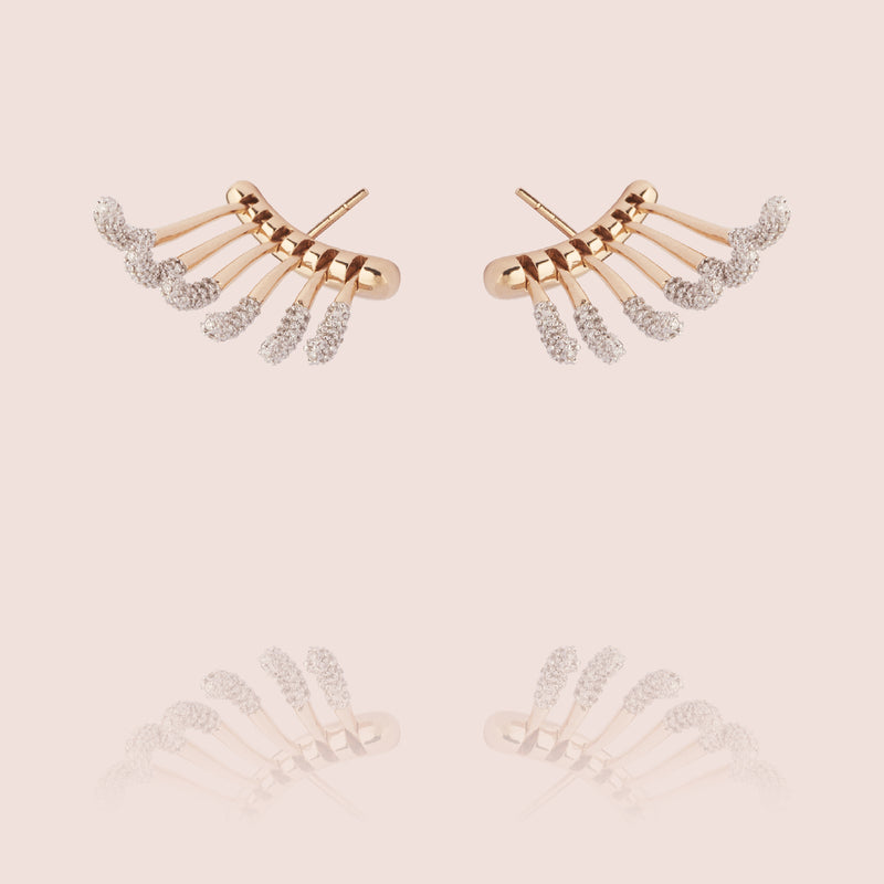Queen Wave Earrings