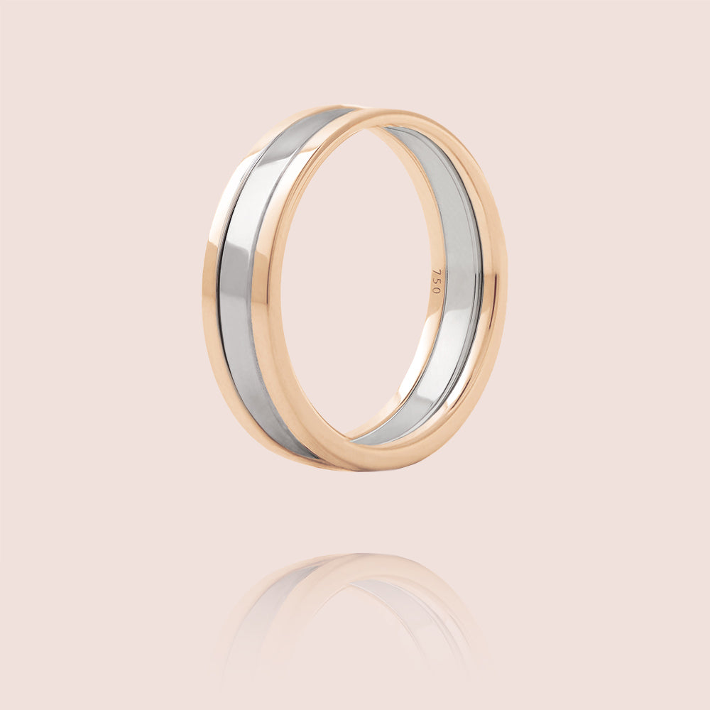 We Ring | Or Rose & Blanc