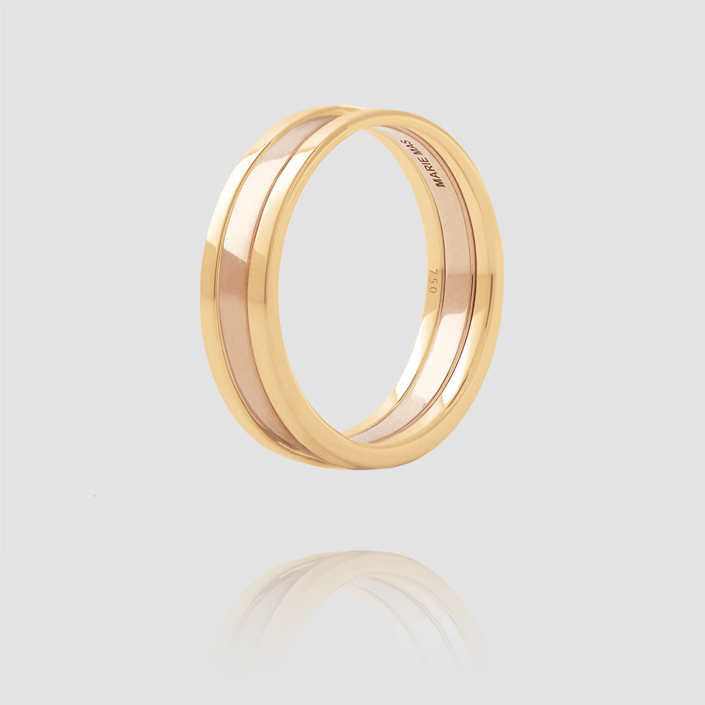 We Ring | Yellow & Rose Gold