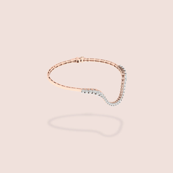 Radiant Bracelet | Half diamond