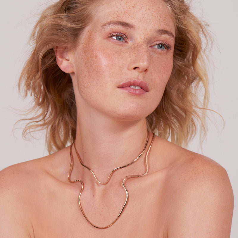 Aurora Necklace | Full gold