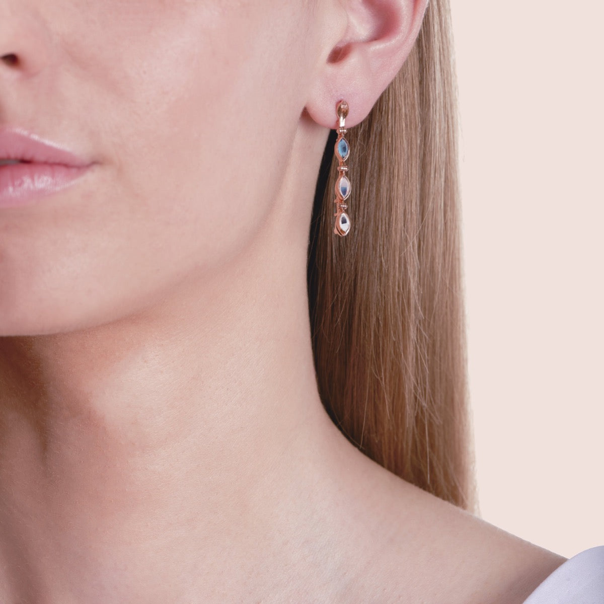 Petites Swinging Line Earrings