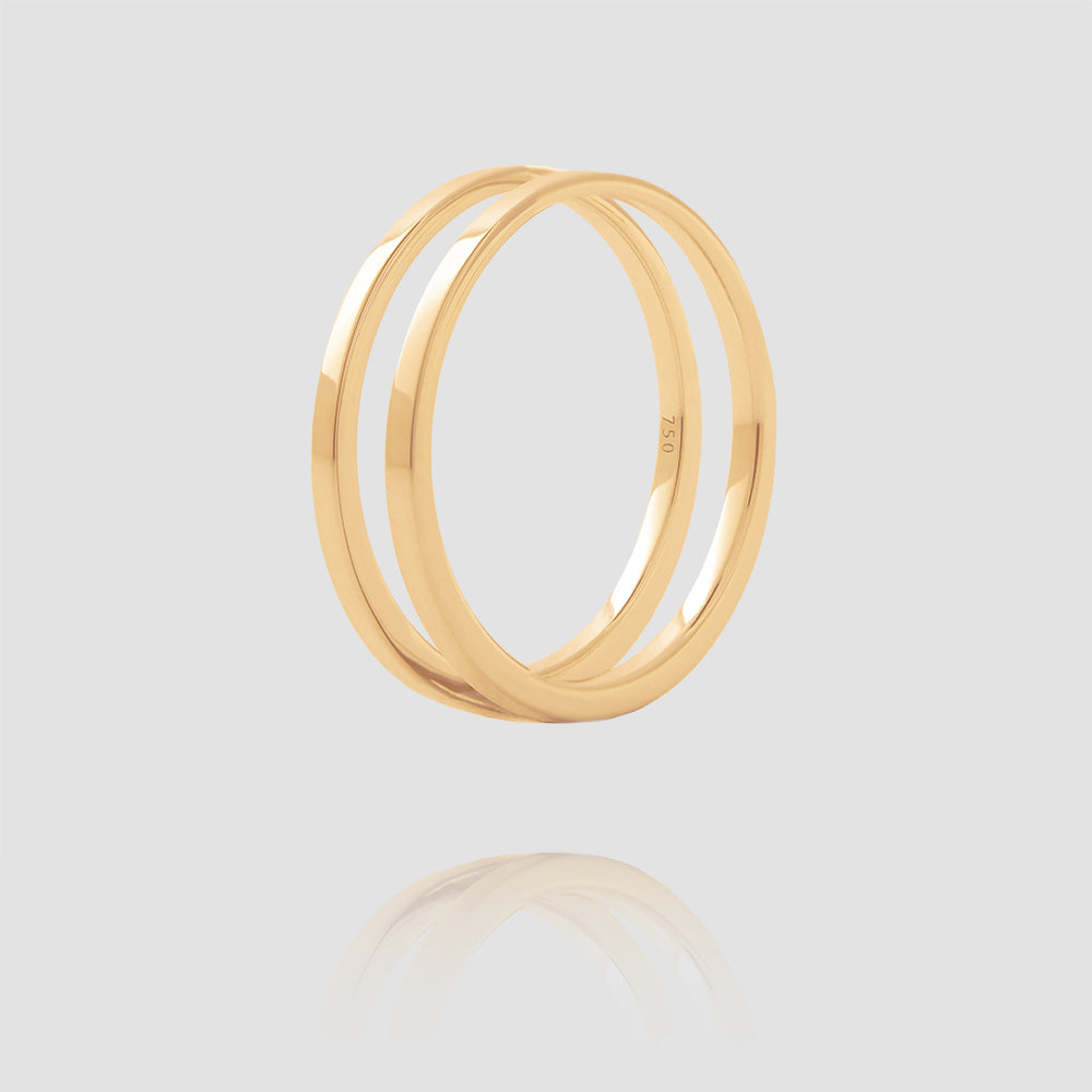 U Ring | Yellow Gold