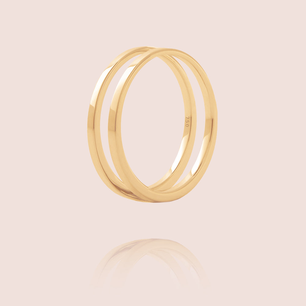 U Ring | Yellow Gold