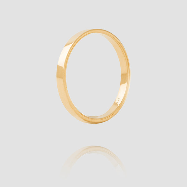 I Ring | Yellow Gold