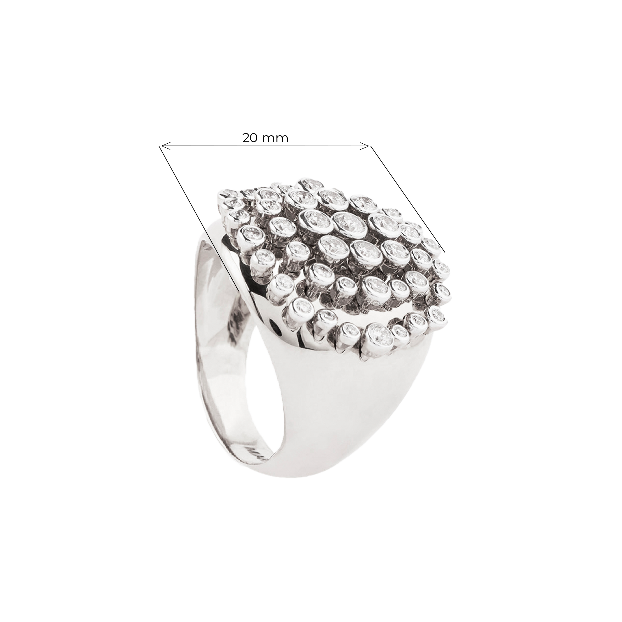 King Wave Ring